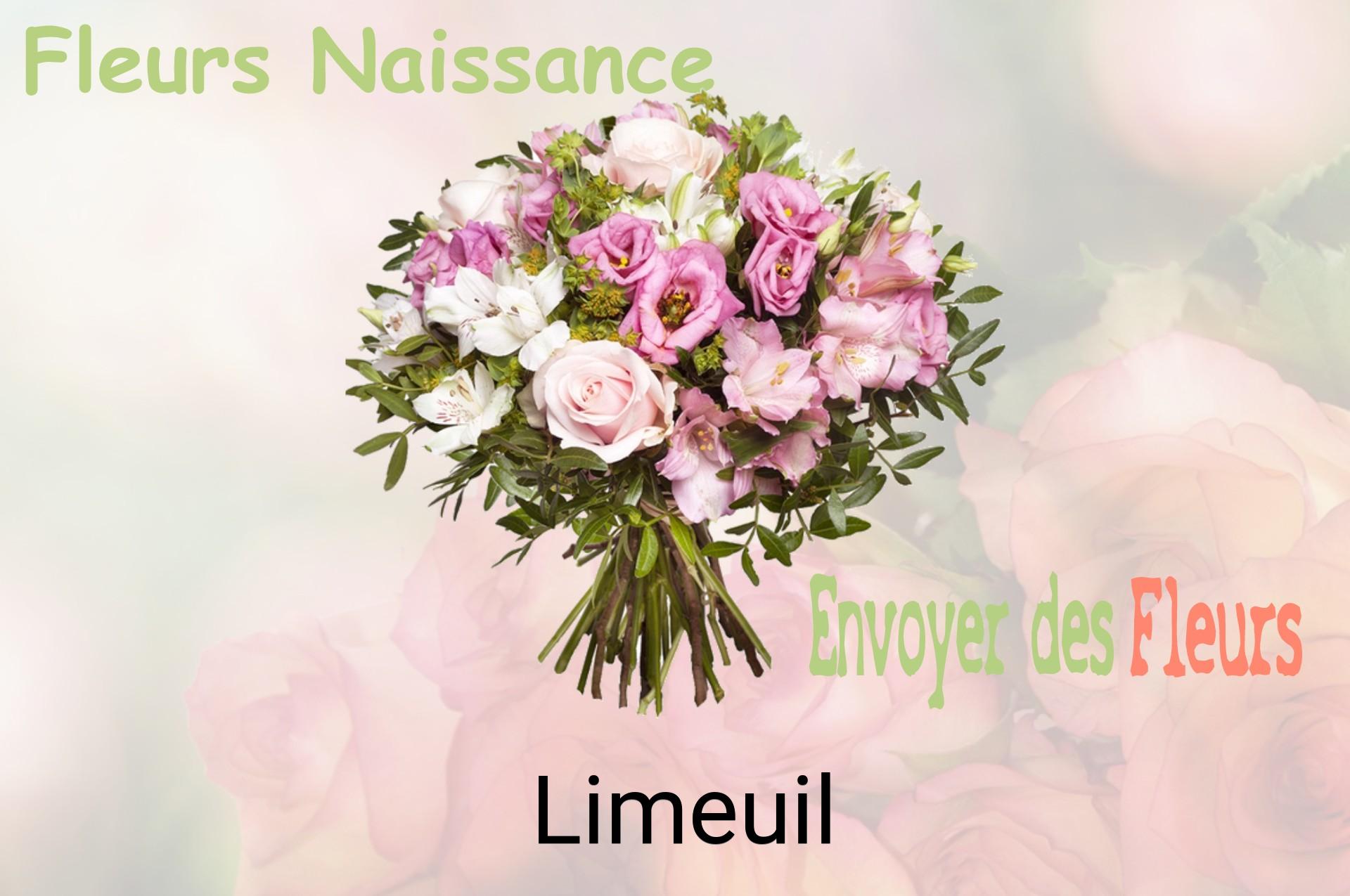 Bouquet de fleurs de naissance livré à Limeuil